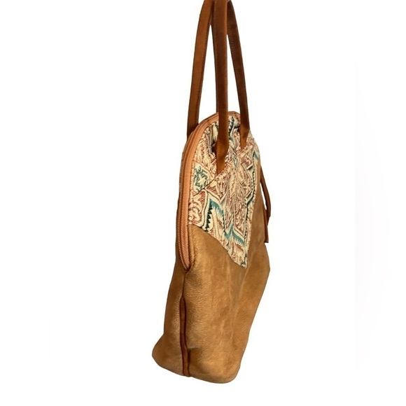 Atenti Boho Southwest Inspired Zippered Hangbag USA Made - Picture 6 of 12